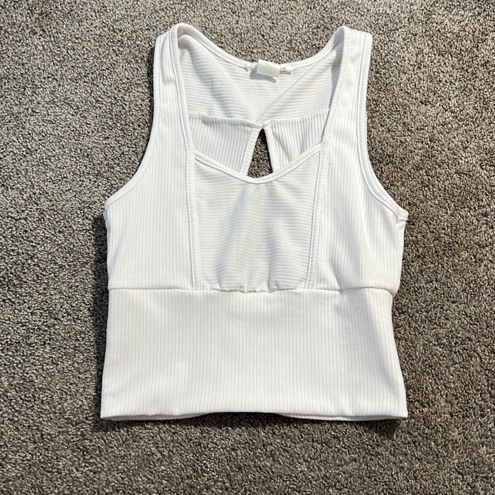 white active tank